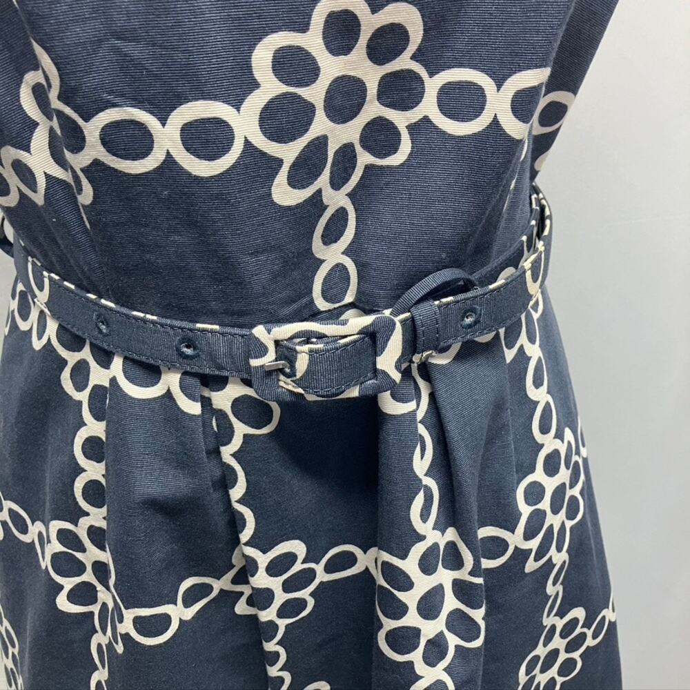 Boden Ava Daisy Chain Dress Women's 6R With belt Summer classic preppy wedding - Picture 2 of 16